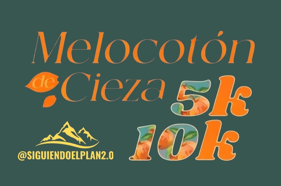 Melocotón de Cieza 5K 10K — logo oficial